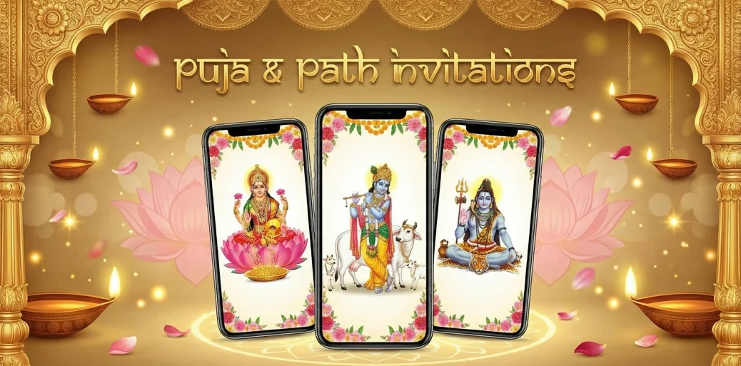 Puja & Path Invitations