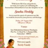 traditional indian baby shower invitation