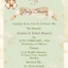 pastel baby shower card