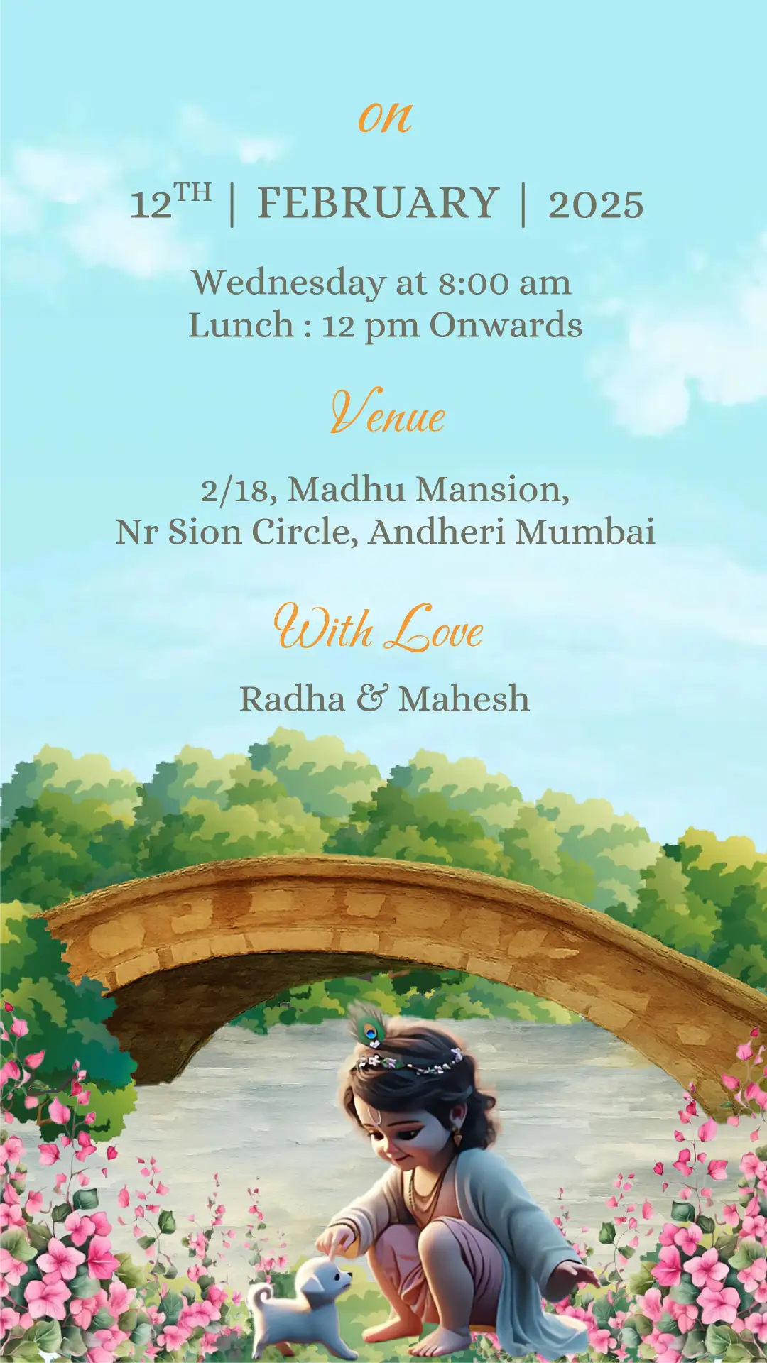 indian-baby-shower-invitation-card-02 Digital baby shower invitation with soft pastel theme