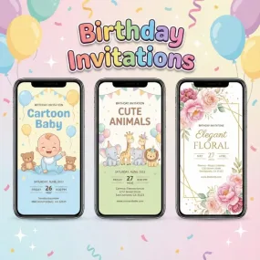 Birthday Invitations