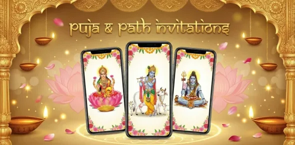 Puja & Path Invitations